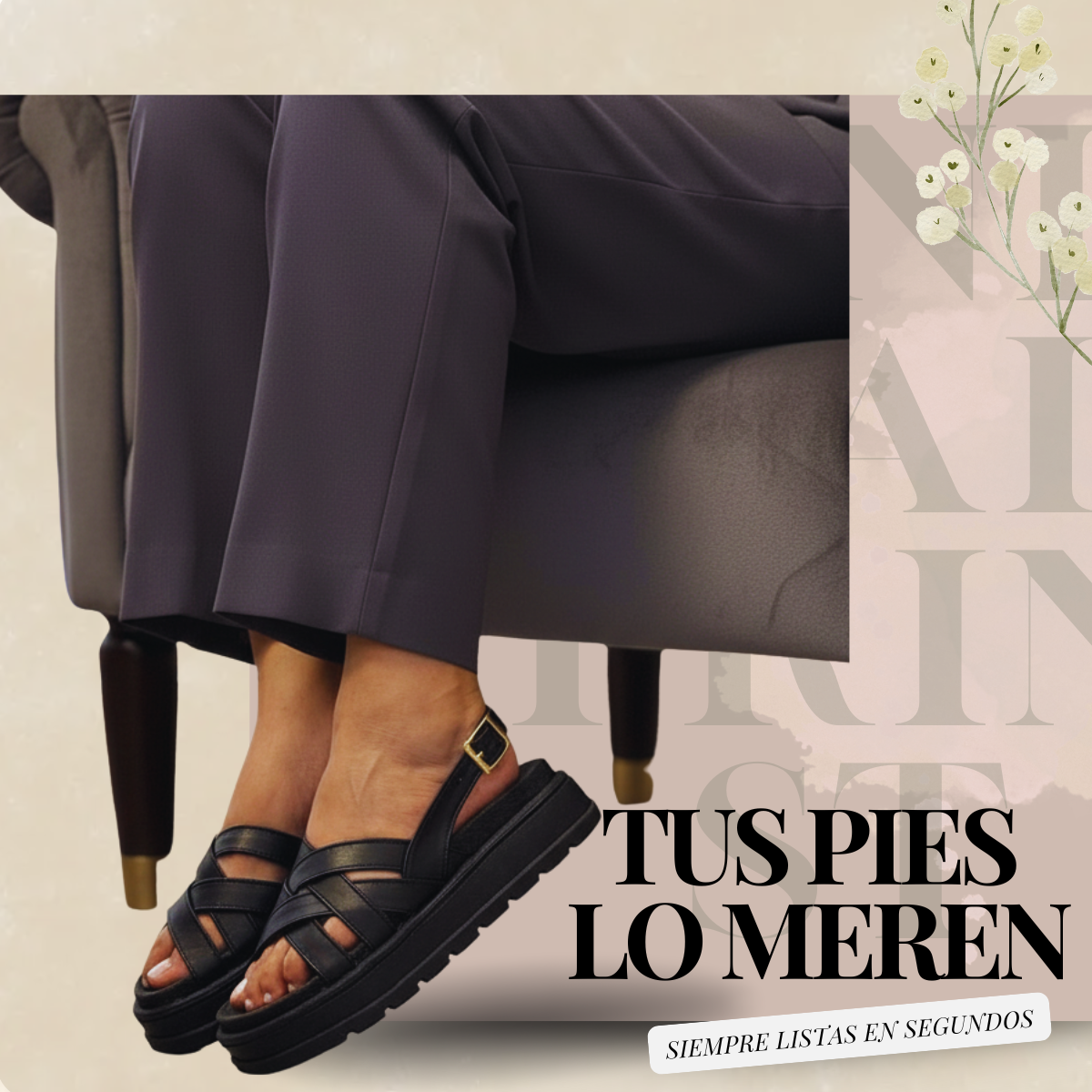 WildStep™ – Sandalias plataforma con estampado animal print